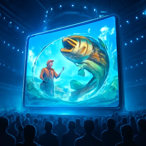 kriya Big Bass Bonanza মাছ ধরার দৃশ্য